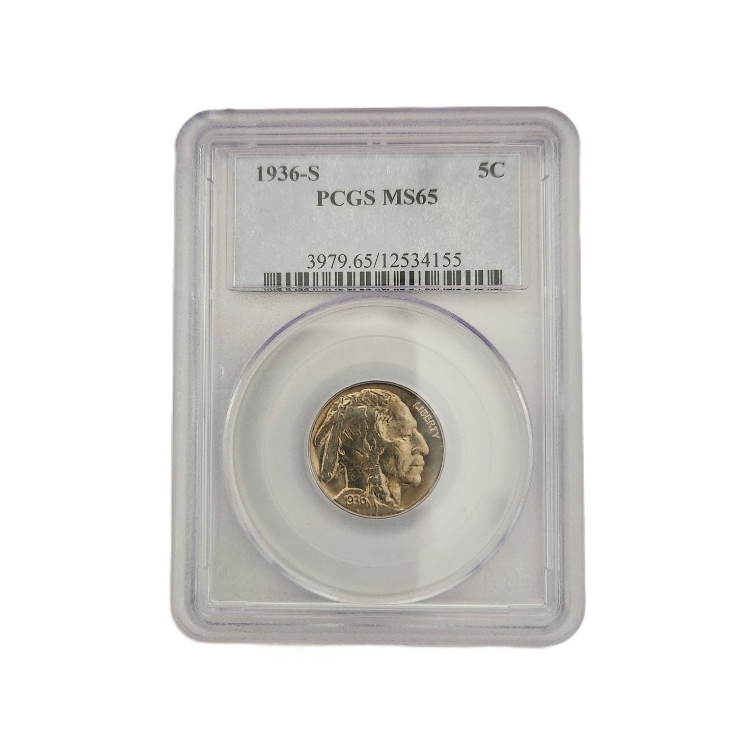 1936S PCGS MS65 BUFFALO NICKEL