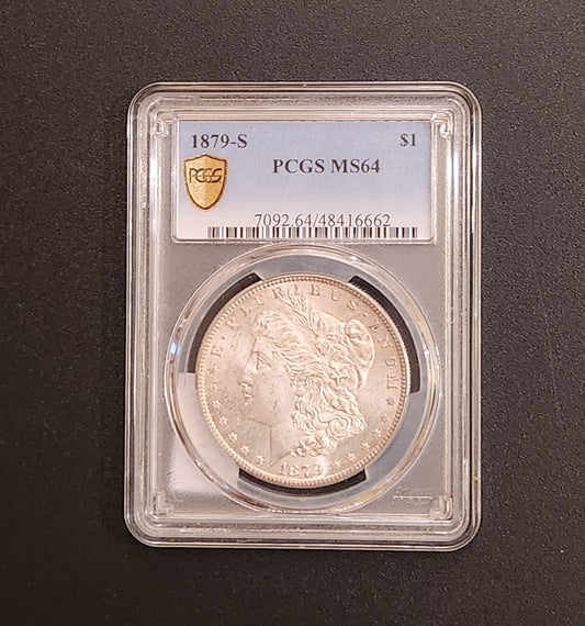 1879-S PCGS MS 64 Morgan Silver Dollar